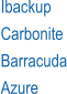 Ibackup Carbonite Barracuda Azure